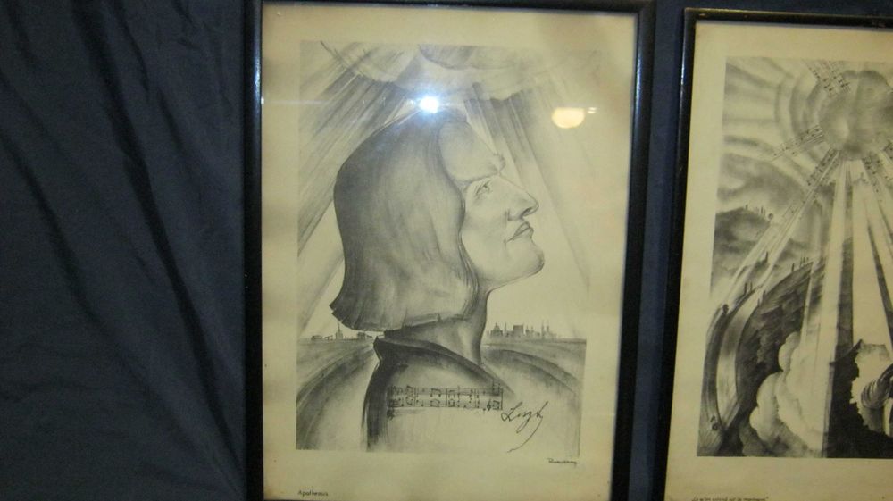 Lot 3 bucati LINOGRAVURI,autor RUZICSKAY GYORGY(1896-1993)