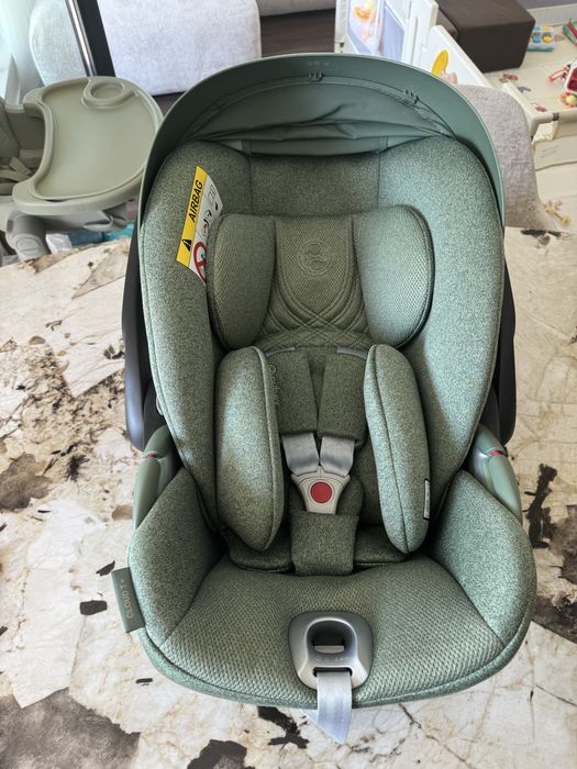 Cybex cloud T + кошница за бебе