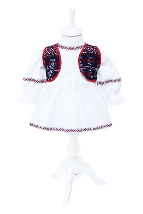 Rochita traditionala-populara pentru fetite