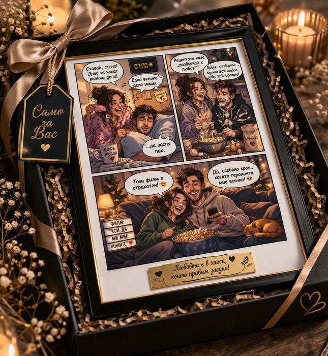 Любов в рамка - Вашият Комикс