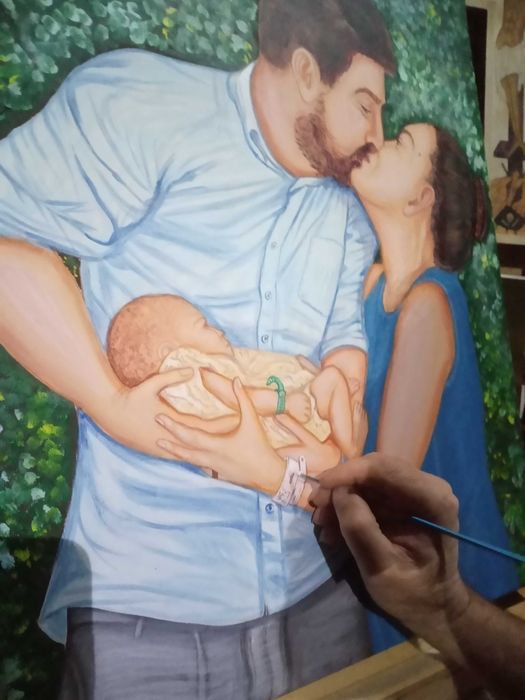 Cadouri personalizate desenez pictez după fotografii A4