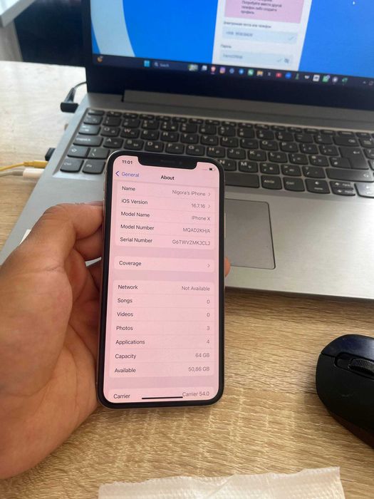 Iphone X 64GB Xolati ideal