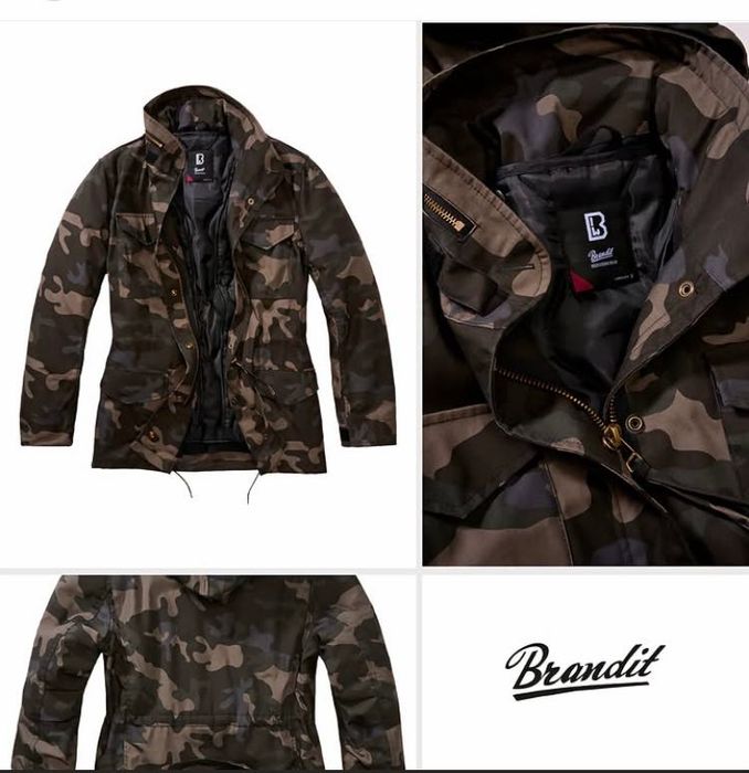 BRANDIT - M65 Camo - XL преходно яке