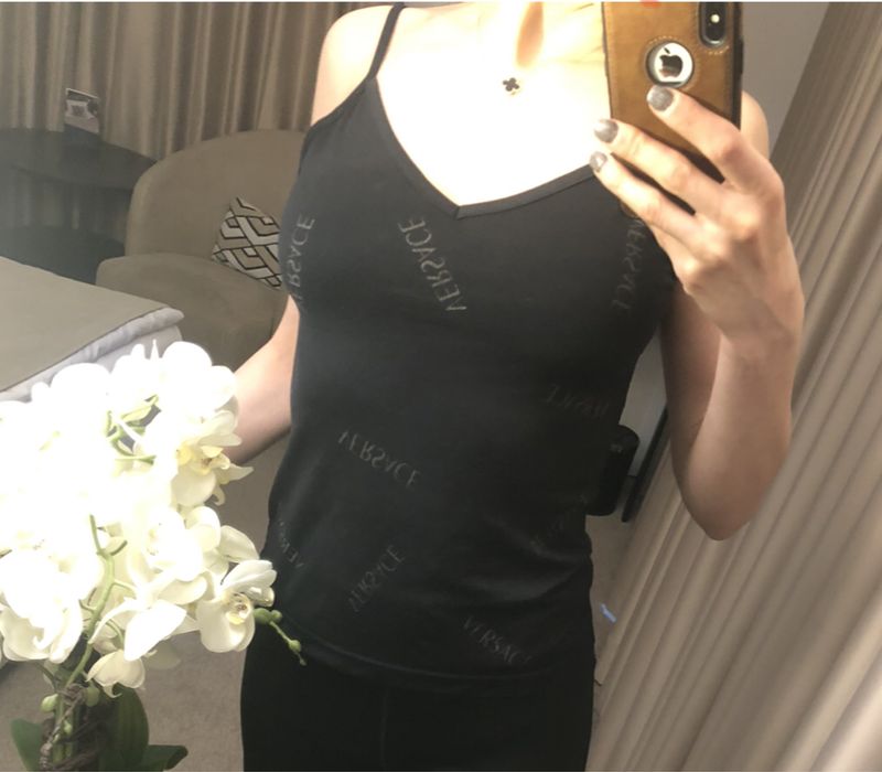 блузка  versace  S-M