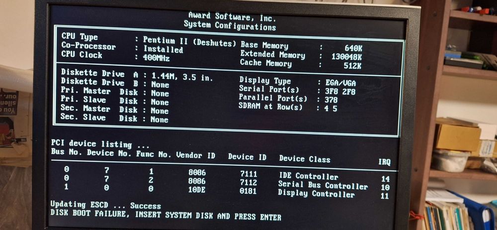 Kit retro Pentium 2 slot 1 placa baza processor memorie placa video