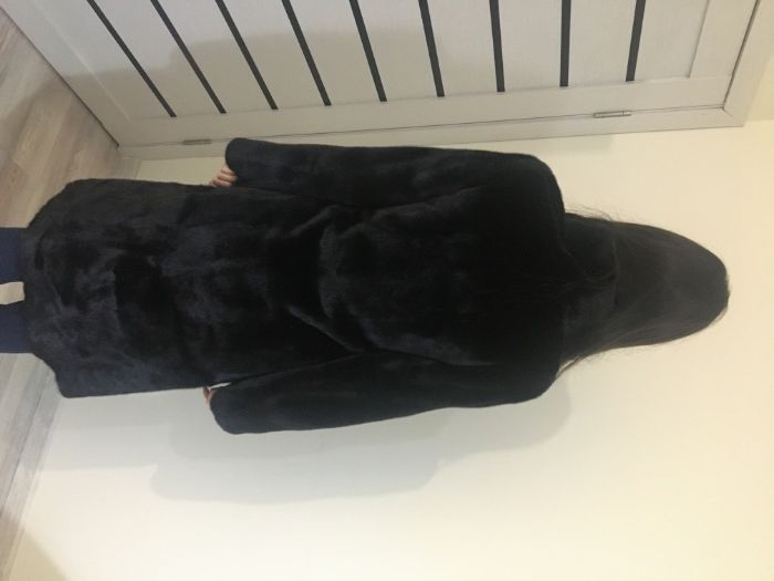 Норковая Шуба BLACK NAFA
