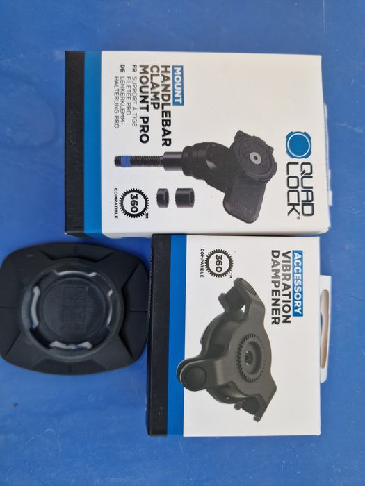 QuadLock Fork Stem Pro, Handlebar Mount Pro стойка за телефон за мотор