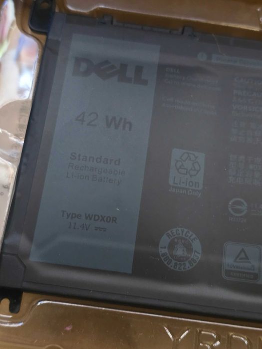 Батерия за лаптоп Dell WDX0R – 3–4 часа, за Inspiron/Vostro/Latitude