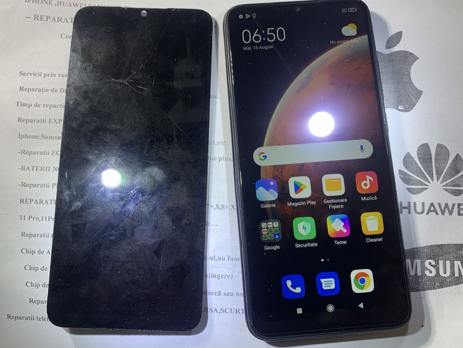 Display Xiaomi Redmi . Bistrita. Timp de reparatie 40 Min