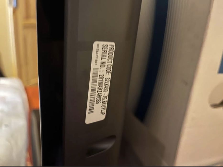 Tv Lg 81” (non smart)