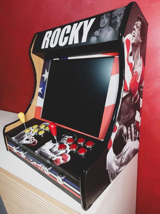Cabinet Arcade Bartop Retro – 10.000 Jocuri Clasice Incluse!