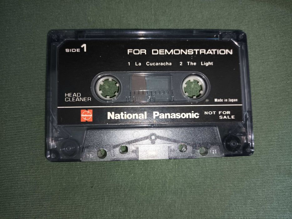 NATIONAL PANASONIC демонстрационна аудио касета за касетофон Кореком