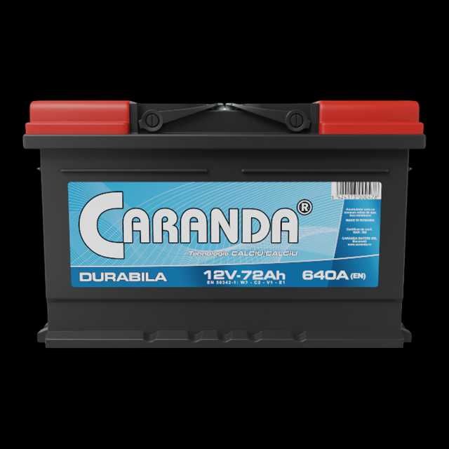 Baterie auto 12V 72Ah 640A CARANDA - DURABILA