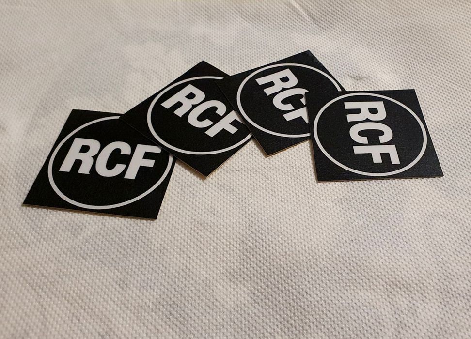Logo/Stikere/RCF Pentru orice boxa/subwoofer RCF