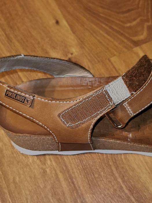 Sandale dama Pikolinos, piele naturala, incaltate de doua ori, mar. 39