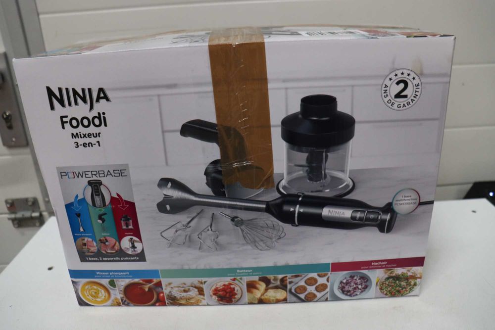 Блендер миксер NINJA Foodi 3-в-1 CI100EU, 850W, 0.7л, Черен/Сребрист