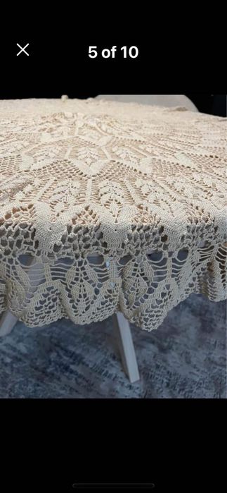 Плетени на една кука покривки