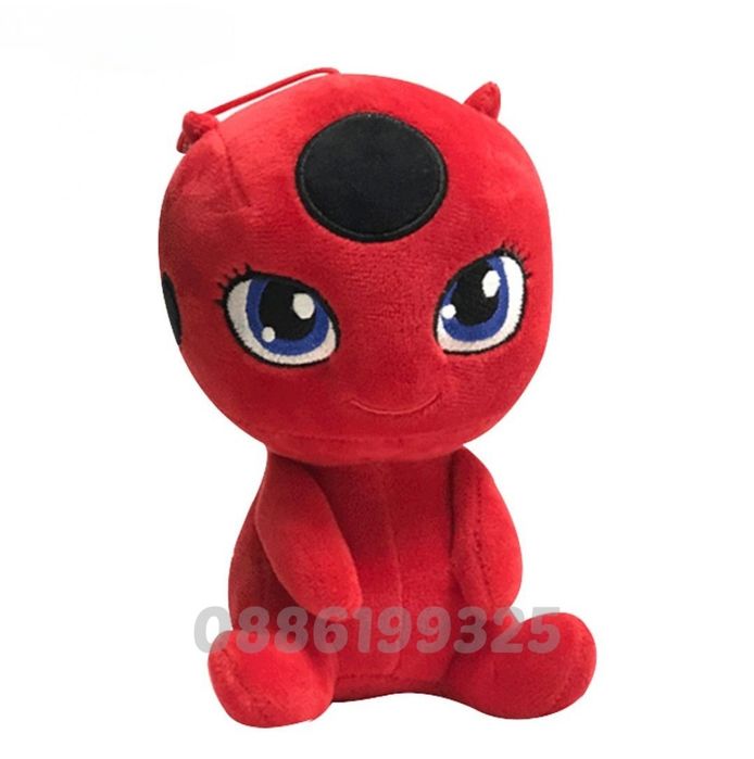Комплект Плюшени играчки Tikki и Plagg Калинката и Черния котарак