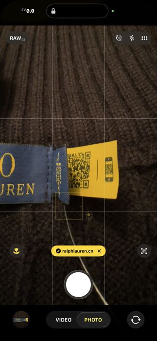 Ralph lauren quarterzip