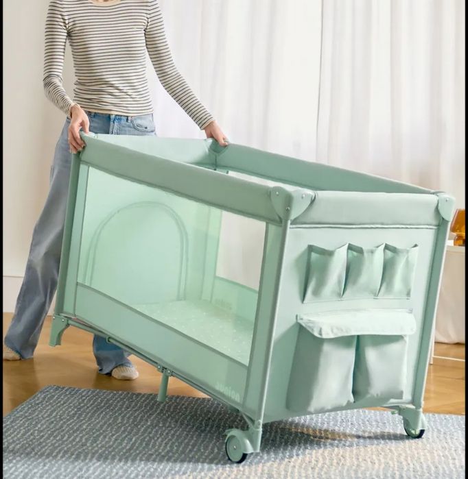 Детская кроватка манеж