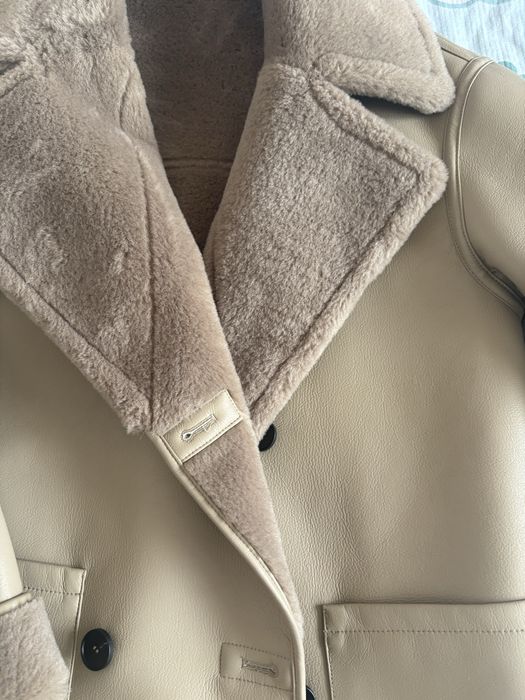 Дубленка Zara двухсторонняя