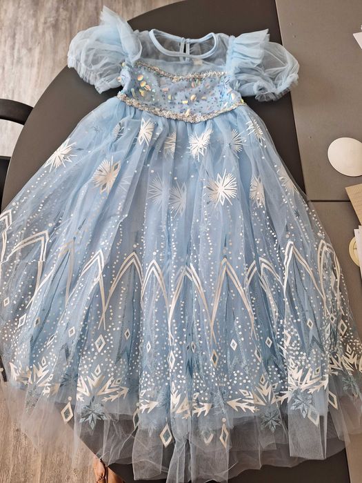 Нова прелестна детска рокля р-р 130