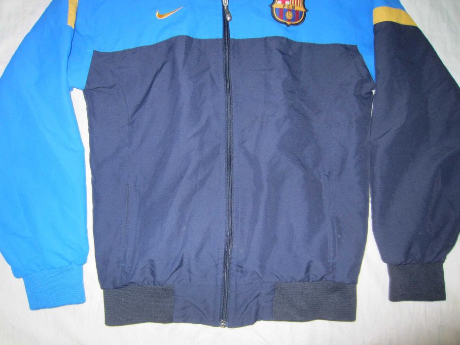 Bluza trening Nike Barcelona,masura copil 176, bumbac, ca noua