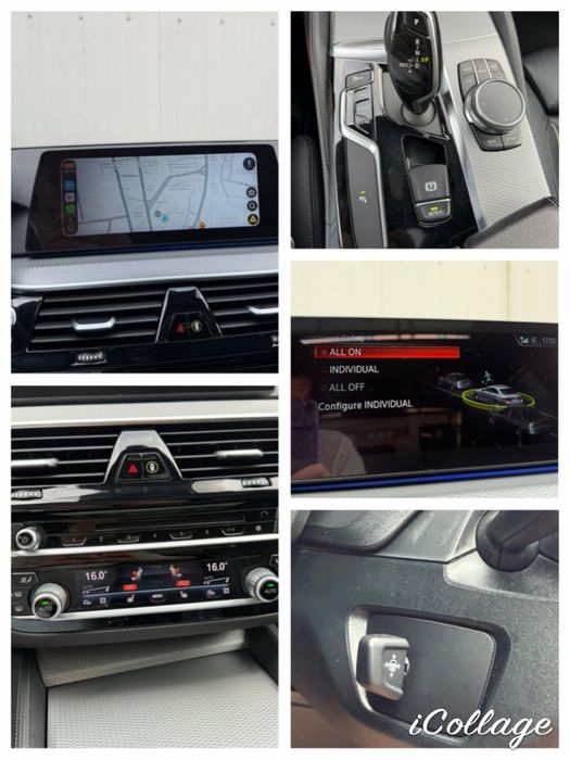 BMW Seria5 G30/2017/520d/190cp/M pachet/trapa /faruri laser /gesturi /istoric full bmw /Proprietar