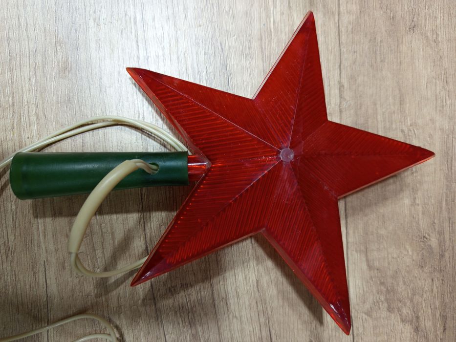 СССР, антиквариат Кремлевская елочные игрушки гигант и звезда для ёлка