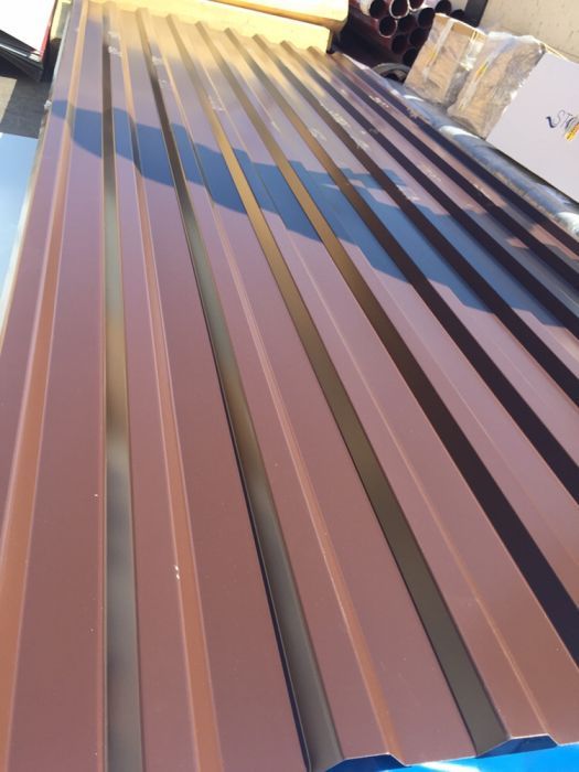 Tabla zincata colorata