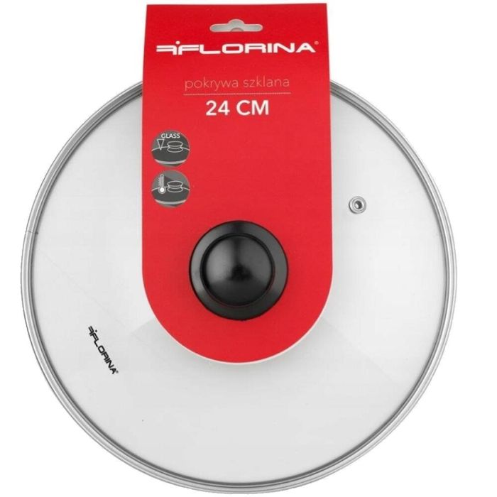 Tigaie din aluminiu cu invelis antiaderent, 24 cm, gri, Sandy Florina