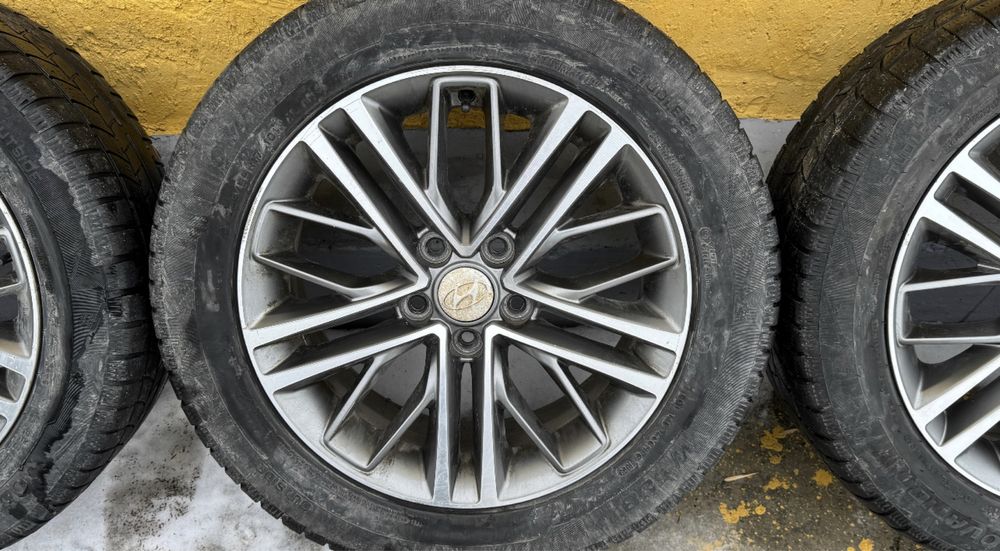 Титанка с зимней покрышкой Hyundai Grandeur