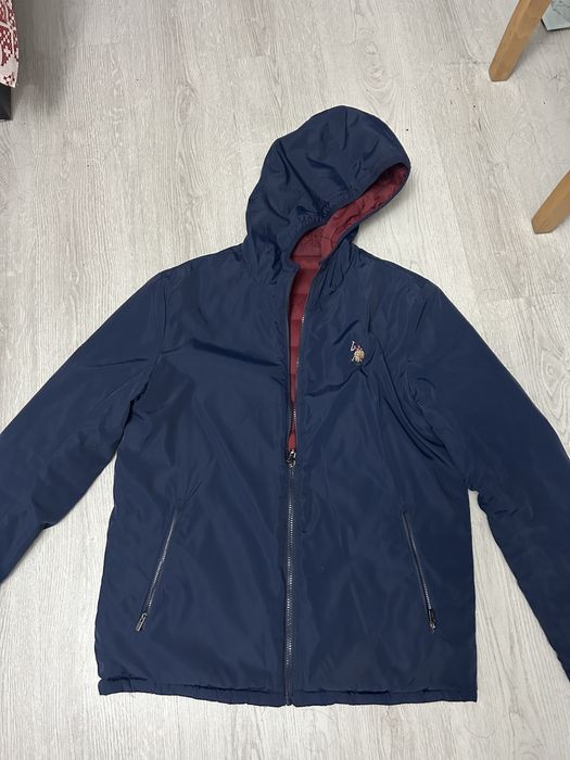 Оригинално Мъжко двулицево яке Polo Uspa