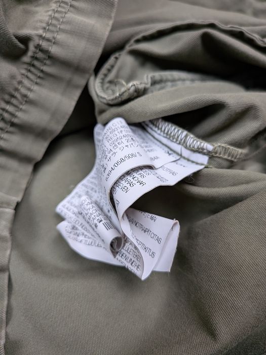Jachetă Zara Stil Militar Verde Kaki cu Buzunare și Capse - Mărimea S