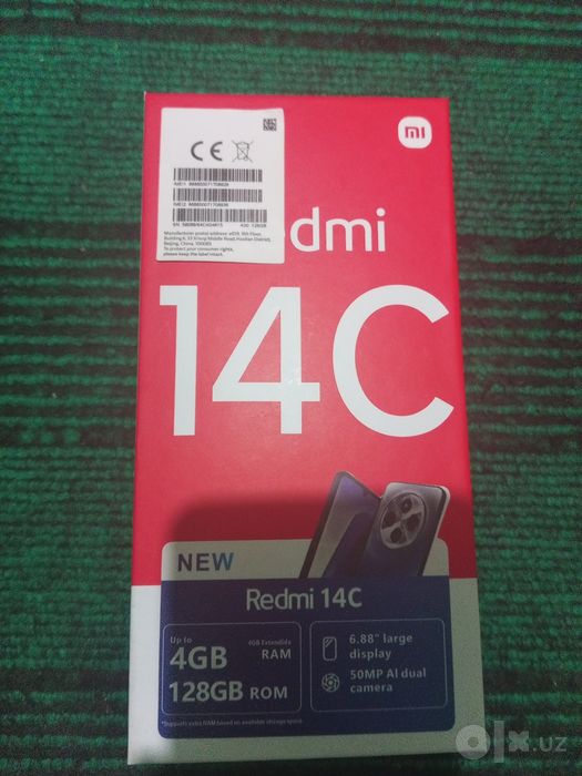 Redmi 14c kafolati bilan