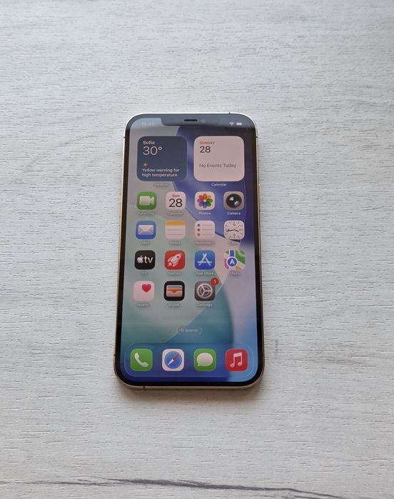 IPhone 12 Pro Max 256 GB Gold | 100 Батерия| Перфектен технически