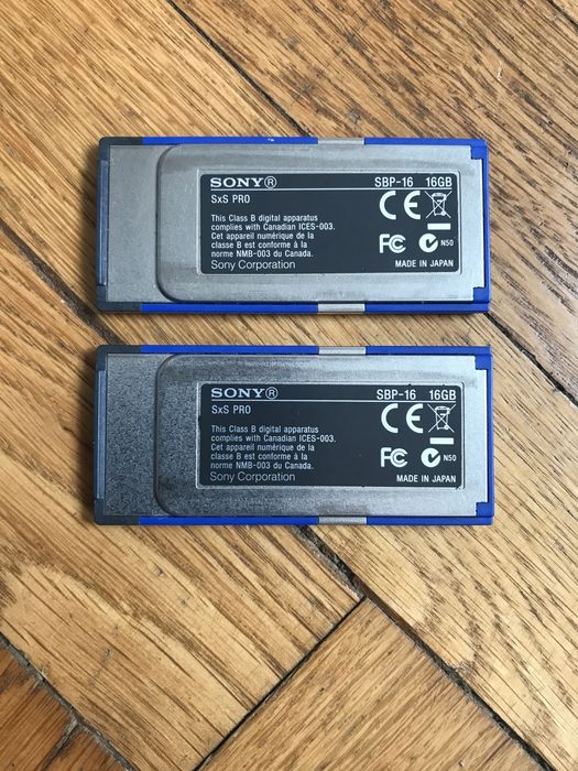 Sony SXS Pro 16 GB - carduri de memorie