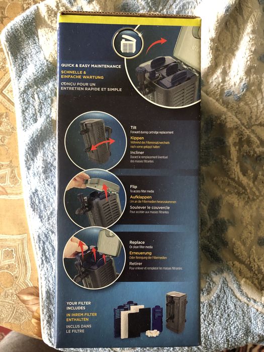 Вътрешен филтър Fluval U2 (перфектно състояние-използван е 1 месец)