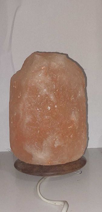 lampa sare de himalaya, alimentare la retea MARE aprox. 19cm