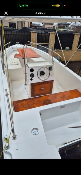 Barca open 5m cu 2 latime motor 70cp