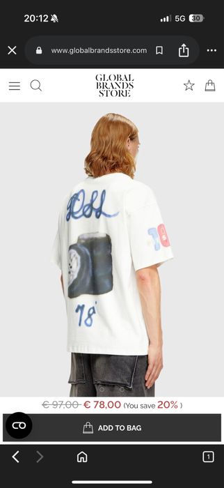 Мъжка тениска Diesel