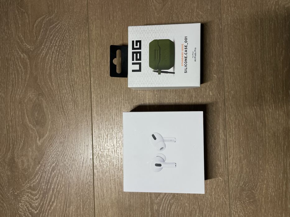 Apple Airpods pro  ORIGINALE + husa uag
