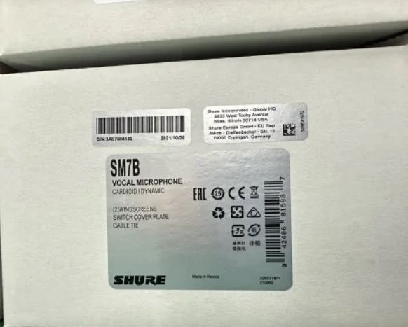 Професионален микрофон за подкаст и записване SM7B