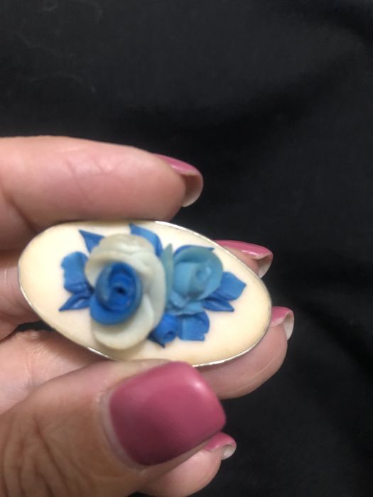 Брошь советская эпоха 1980 год