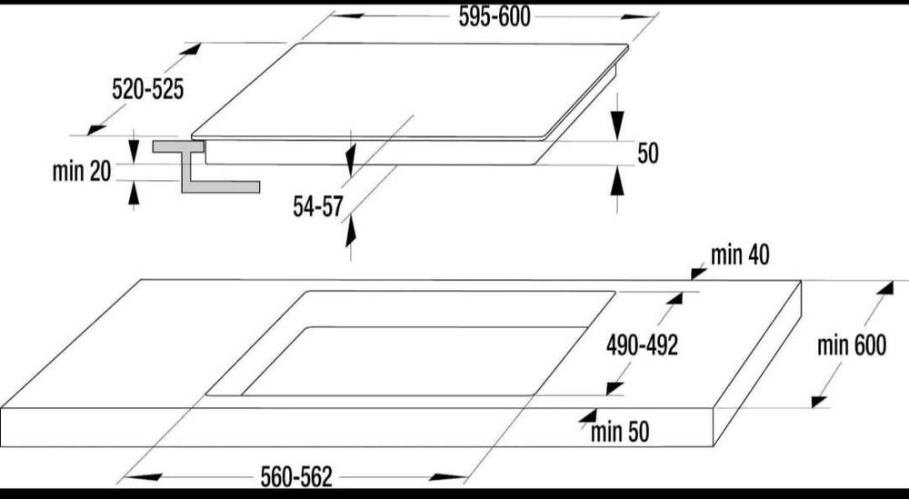 Стъклокерамичен плот за вграждане Gorenje