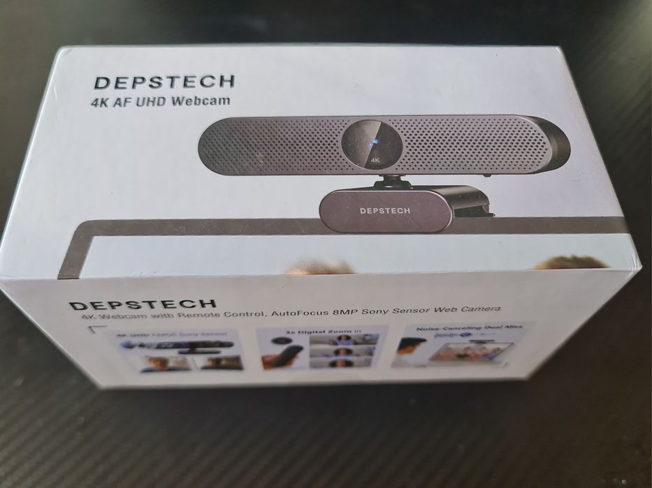 Нова 4K Ultra HD web cam (уеб камера) DEPSTECH DW50 Pro