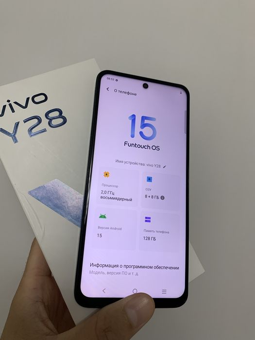 Vivo Y28 память 128