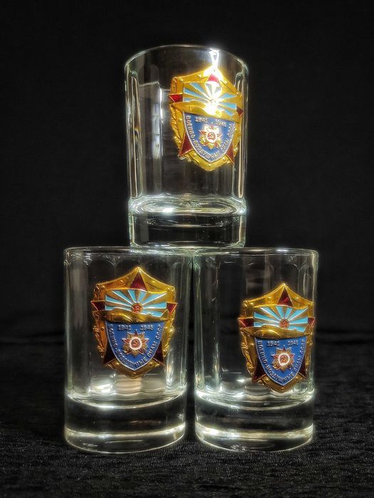 Стопки Подарочные. ВВС СССР. 3 шт. - 50 мл.
