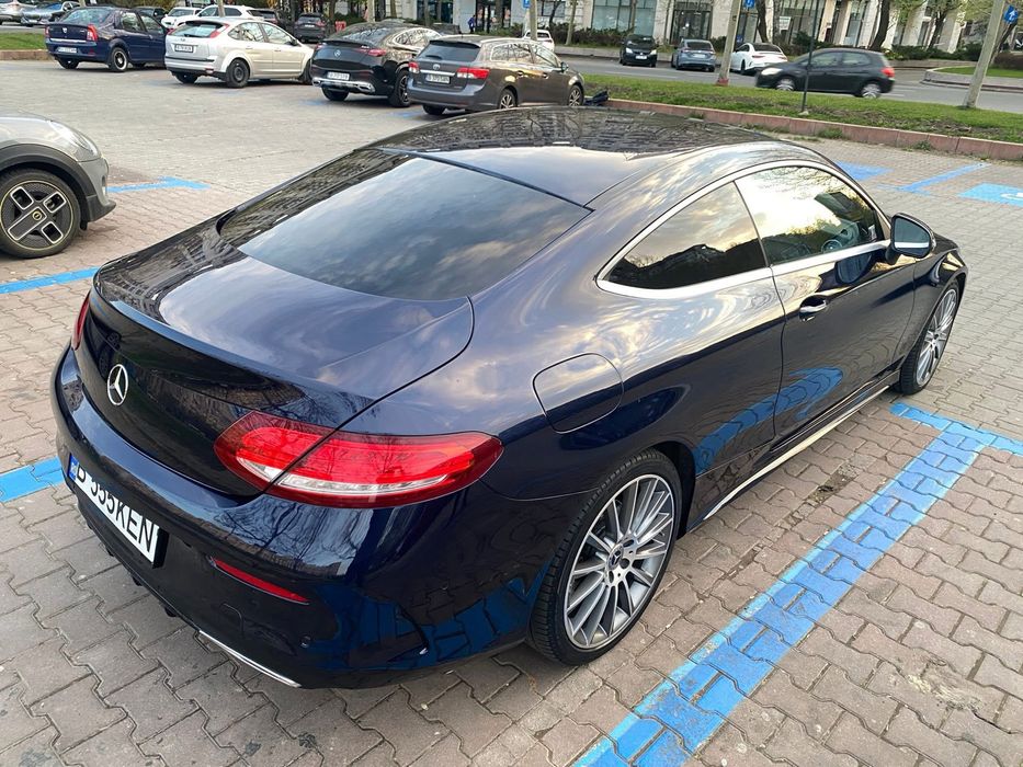 Mercedes Benz C250 coupe AMG 2.2 CDI Automat 9G-tronic 2017 Distronic Camere 360 ILS-Led €18900 TVA deductibil