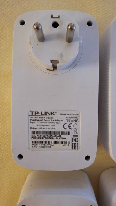 Powerline TP-Link AV1300 3-port Gigabit (TL-PA8030P)
